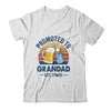 Promoted To Grandad Est 2025 First Time Fathers Day Vintage Shirt & Hoodie | siriusteestore