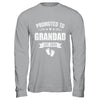 Promoted To Grandad Est 2026 Fathers Day First Time New Shirt & Hoodie | siriusteestore
