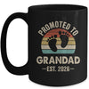 Promoted To Grandad Est 2026 Fathers Day Vintage Mug | siriusteestore