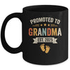 Promoted To Grandma 2025 Retro Soon To Be Grandma Est 2025 Mug | siriusteestore