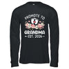Promoted To Grandma 2026 First Time Floral New Grandma Shirt & Hoodie | siriusteestore