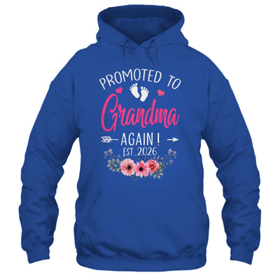 Promoted To Grandma Again Est 2026 Mothers Day Shirt & Tank Top | siriusteestore