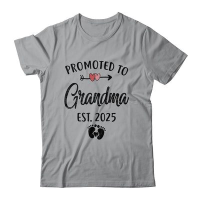 Promoted To Grandma Est 2025 First Time Mothers Day Shirt & Tank Top | siriusteestore