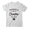 Promoted To Grandma Est 2025 First Time Mothers Day Shirt & Tank Top | siriusteestore