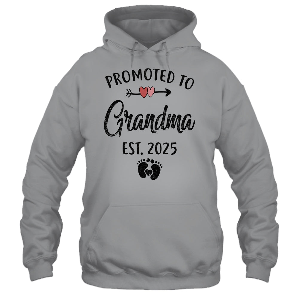 Promoted To Grandma Est 2025 First Time Mothers Day Shirt & Tank Top | siriusteestore