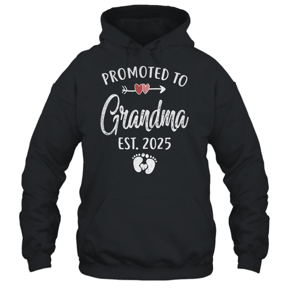Promoted To Grandma Est 2025 Funny First Time Mothers Day Shirt & Tank Top | siriusteestore