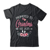 Promoted To Grandma Est 2025 Mothers Day First Time Shirt & Tank Top | siriusteestore