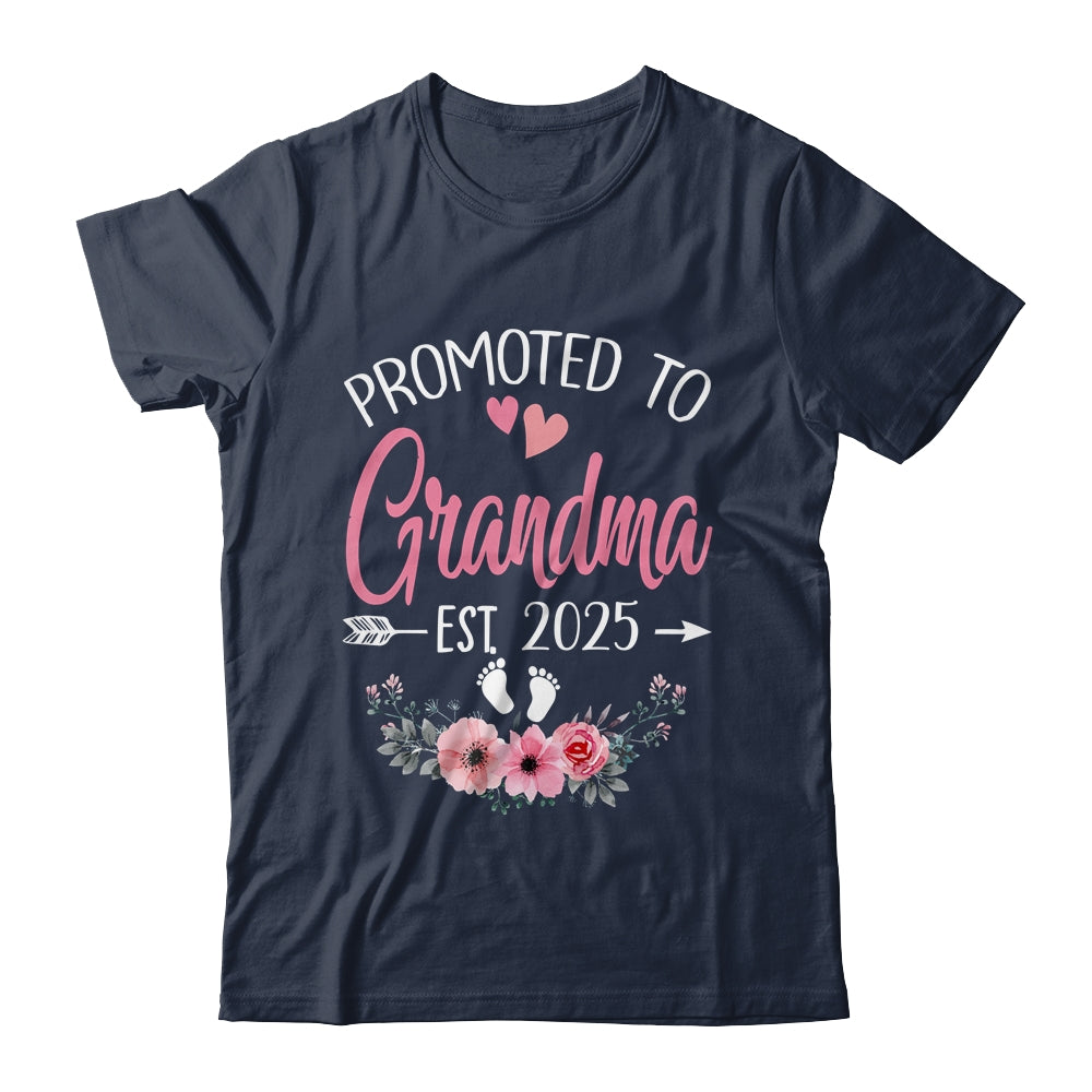 Promoted To Grandma Est 2025 Mothers Day First Time Shirt & Tank Top | siriusteestore