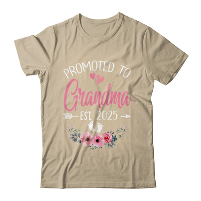 Promoted To Grandma Est 2025 Mothers Day First Time Shirt & Tank Top | siriusteestore