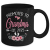 Promoted To Grandma Est 2025 Mothers Day First Time Mug | siriusteestore