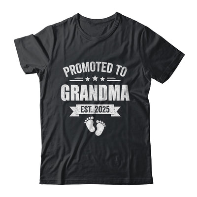 Promoted To Grandma Est 2025 Mothers Day First Time New Shirt & Tank Top | siriusteestore