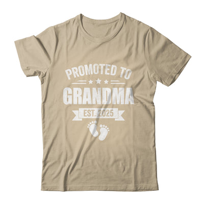 Promoted To Grandma Est 2025 Mothers Day First Time New Shirt & Tank Top | siriusteestore