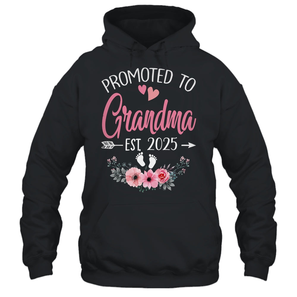 Promoted To Grandma Est 2025 Mothers Day First Time Shirt & Tank Top | siriusteestore