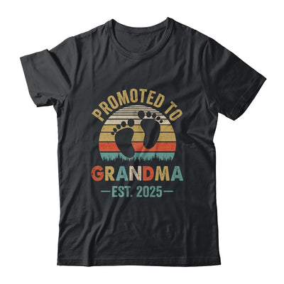Promoted To Grandma Est 2025 Mothers Day Vintage Shirt & Tank Top | siriusteestore