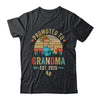 Promoted To Grandma Est 2025 Retro First Time Grandma Shirt & Tank Top | siriusteestore