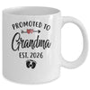 Promoted To Grandma Est 2026 First Time Mothers Day Mug | siriusteestore