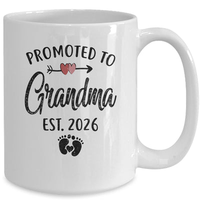 Promoted To Grandma Est 2026 First Time Mothers Day Mug | siriusteestore