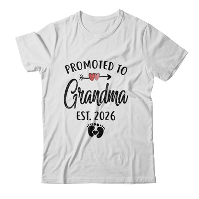Promoted To Grandma Est 2026 First Time Mothers Day Shirt & Hoodie | siriusteestore