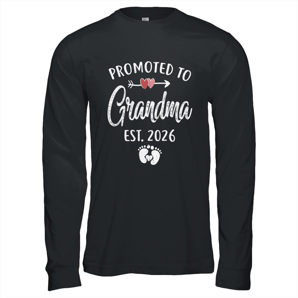 Promoted To Grandma Est 2026 Funny First Time Mothers Day Shirt & Hoodie | siriusteestore