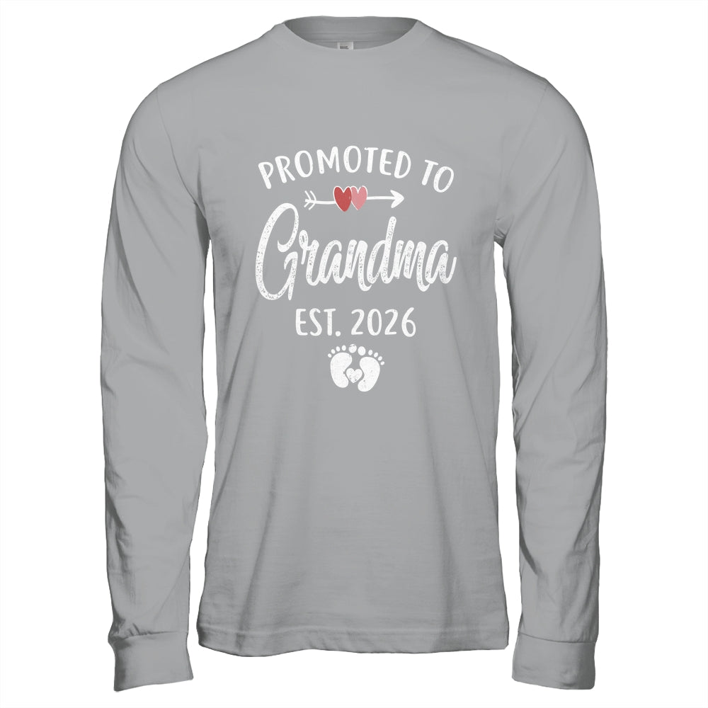 Promoted To Grandma Est 2026 Funny First Time Mothers Day Shirt & Hoodie | siriusteestore