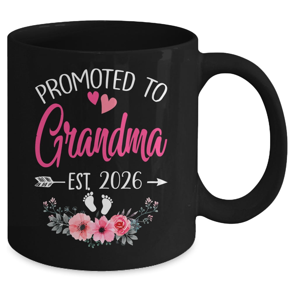 Promoted To Grandma Est 2026 Mothers Day First Time Mug | siriusteestore