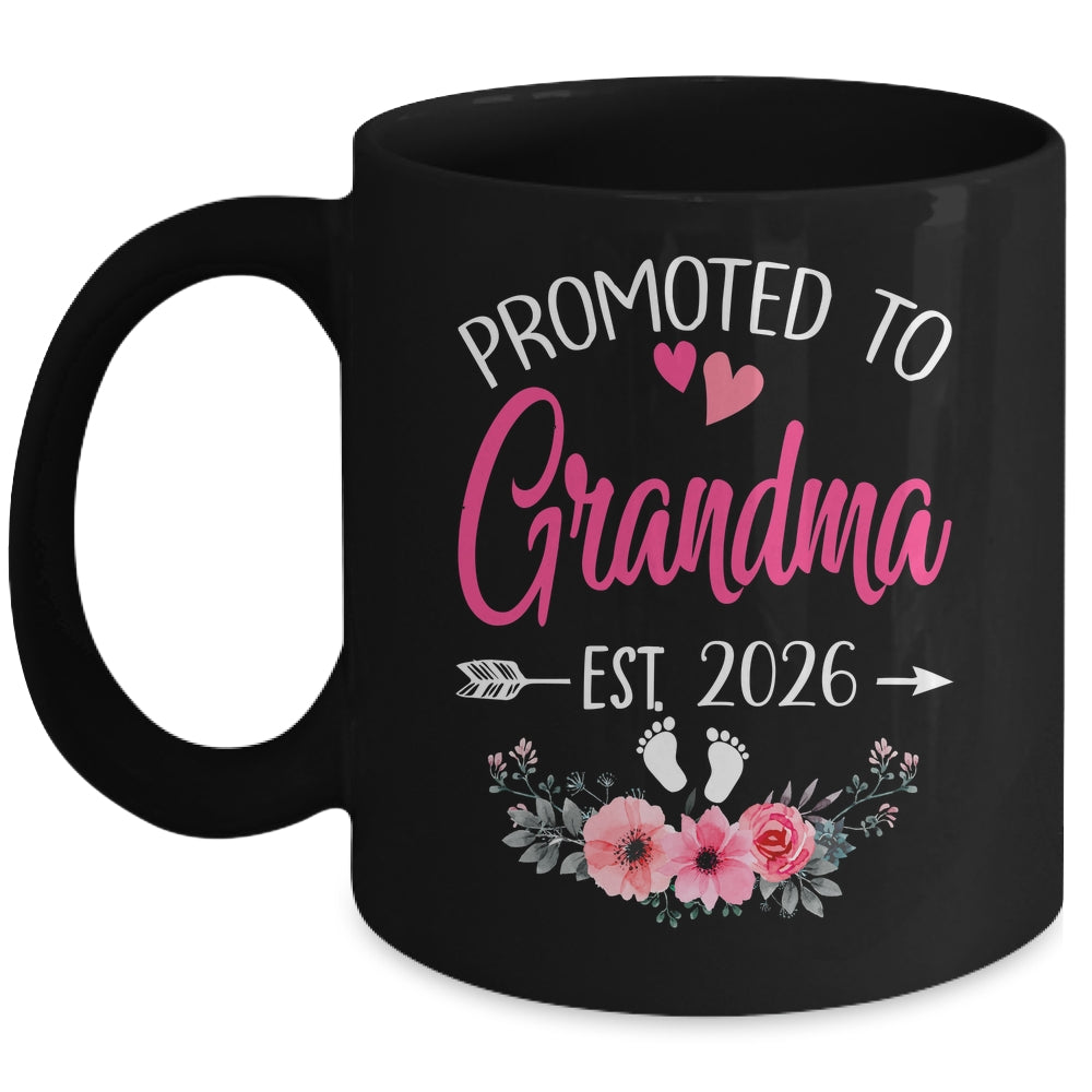 Promoted To Grandma Est 2026 Mothers Day First Time Mug | siriusteestore