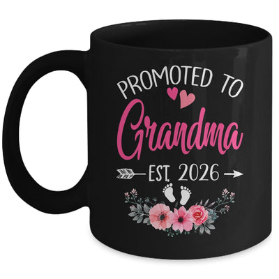 Promoted To Grandma Est 2026 Mothers Day First Time Mug | siriusteestore