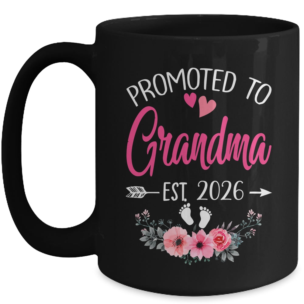 Promoted To Grandma Est 2026 Mothers Day First Time Mug | siriusteestore