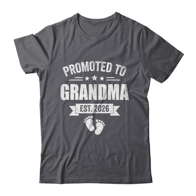 Promoted To Grandma Est 2026 Mothers Day First Time New Shirt & Hoodie | siriusteestore