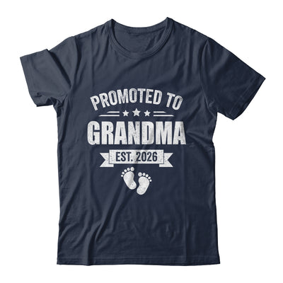 Promoted To Grandma Est 2026 Mothers Day First Time New Shirt & Hoodie | siriusteestore