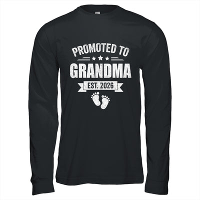 Promoted To Grandma Est 2026 Mothers Day First Time New Shirt & Hoodie | siriusteestore