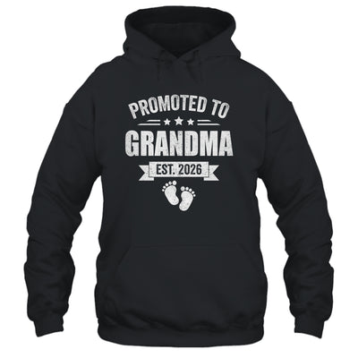 Promoted To Grandma Est 2026 Mothers Day First Time New Shirt & Hoodie | siriusteestore