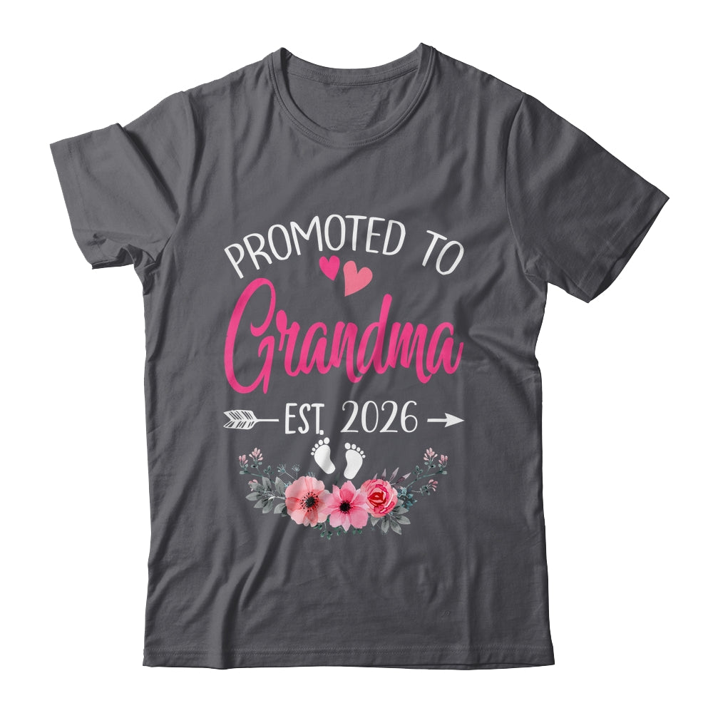 Promoted To Grandma Est 2026 Mothers Day First Time Shirt & Tank Top | siriusteestore
