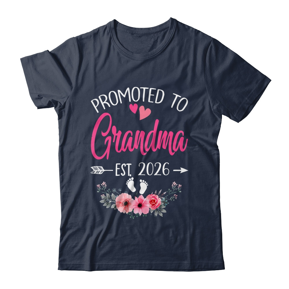Promoted To Grandma Est 2026 Mothers Day First Time Shirt & Tank Top | siriusteestore
