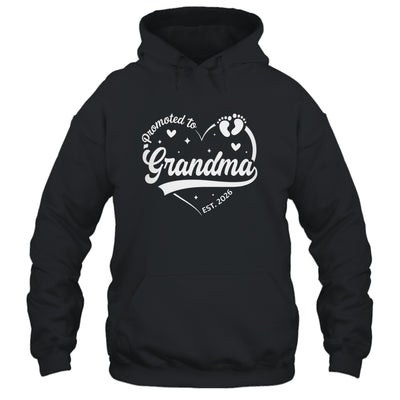 Promoted To Grandma Est 2026 Soon To Be New Grandmom Heart Shirt & Tank Top | siriusteestore