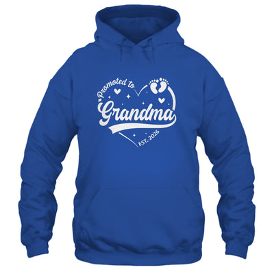 Promoted To Grandma Est 2026 Soon To Be New Grandmom Heart Shirt & Tank Top | siriusteestore