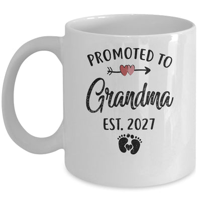 Promoted To Grandma Est 2027 First Time Mothers Day Mug | siriusteestore