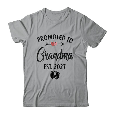 Promoted To Grandma Est 2027 First Time Mothers Day Shirt & Hoodie | siriusteestore