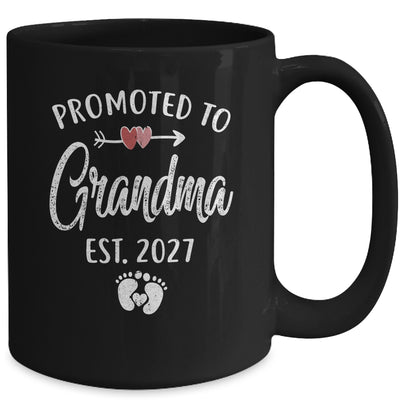 Promoted To Grandma Est 2027 Funny First Time Mothers Day Mug | siriusteestore