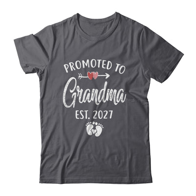 Promoted To Grandma Est 2027 Funny First Time Mothers Day Shirt & Hoodie | siriusteestore
