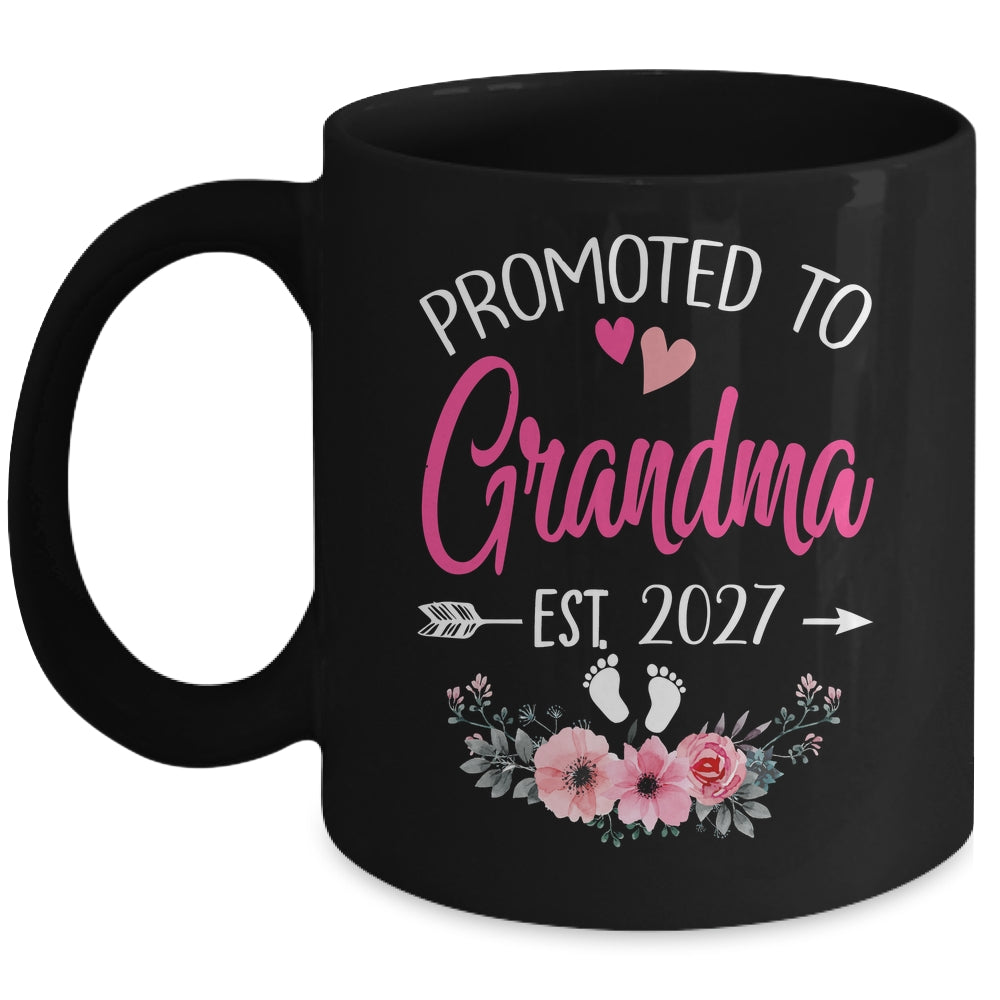 Promoted To Grandma Est 2027 Mothers Day First Time Mug | siriusteestore