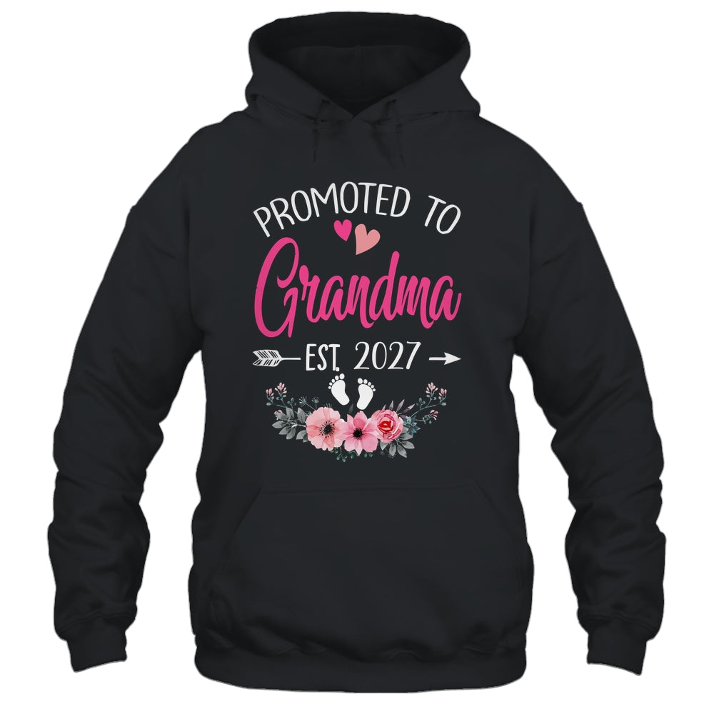 Promoted To Grandma Est 2027 Mothers Day First Time Shirt & Tank Top | siriusteestore