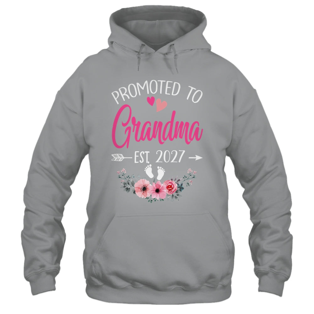 Promoted To Grandma Est 2027 Mothers Day First Time Shirt & Tank Top | siriusteestore