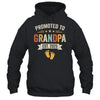 Promoted To Grandpa 2025 Retro Soon To Be Grandpa Est 2025 Shirt & Hoodie | siriusteestore