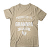 Promoted To Grandpa Est 2025 Fathers Day First Time New Shirt & Hoodie | siriusteestore