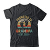 Promoted To Grandpa Est 2025 Fathers Day Vintage Shirt & Hoodie | siriusteestore