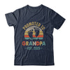 Promoted To Grandpa Est 2025 Fathers Day Vintage Shirt & Hoodie | siriusteestore