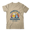Promoted To Grandpa Est 2025 First Time Fathers Day Vintage Shirt & Hoodie | siriusteestore