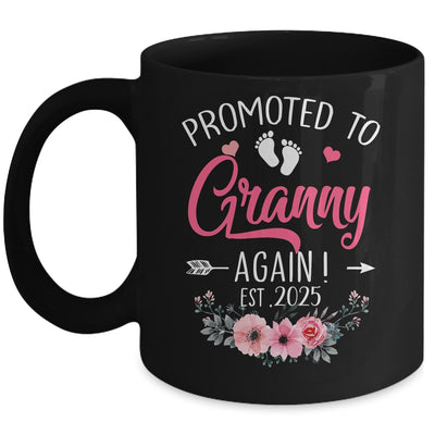Promoted To Granny Again Est 2025 Mothers Day Mug | siriusteestore