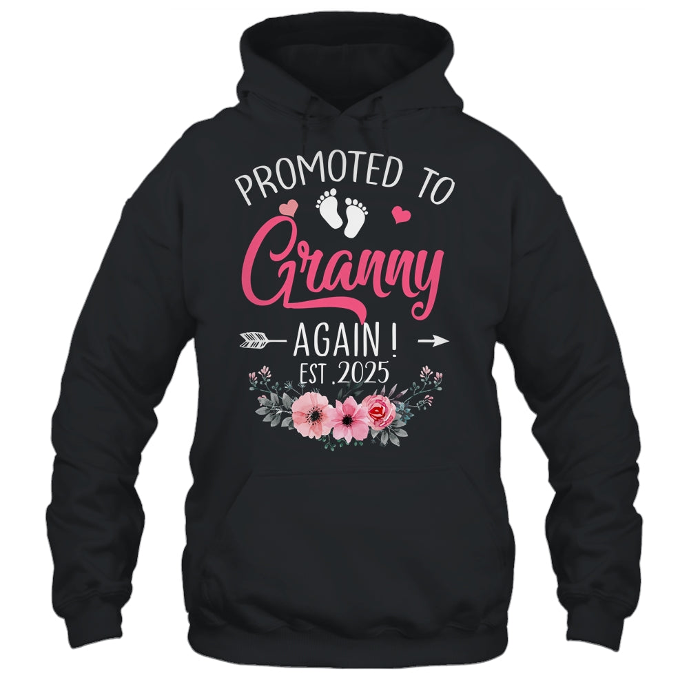 Promoted To Granny Again Est 2025 Mothers Day Shirt & Tank Top | siriusteestore